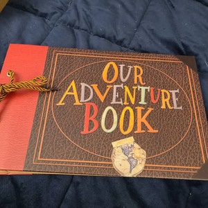 Pixar Movie Up Our Adventure Book DIY Scrapbook My Travel Memories Photo  Album