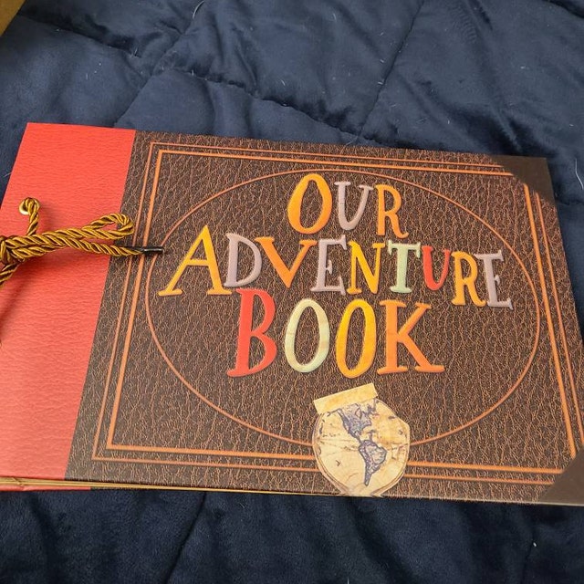 Adventure Book Up Pixar · A Scrapbook · Bookbinding and Scrapbooking on Cut  Out + Keep