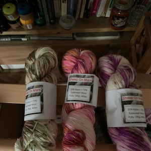 Glitter Yarn Sparkle Yarn Crochet Yarn Embroidery Thread UK Blue