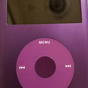 Custom Taptic Modded 1TB Alĺ Purple Ipod Classic 7th Gen - 3000mah