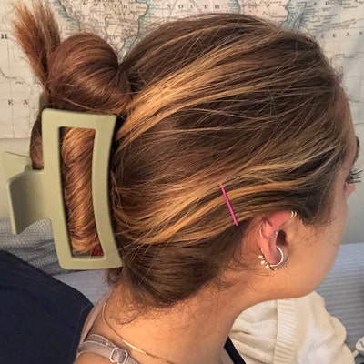 Jumbo Hair Claw, XXL Matte Hair Claw, Neutral Big Claw Clip, Large Hair