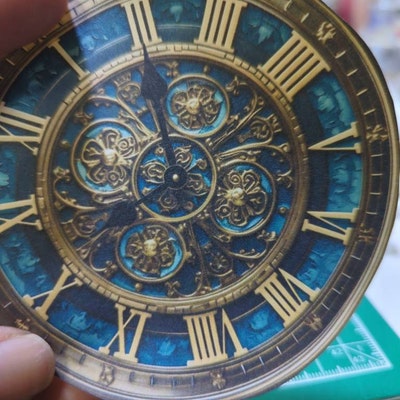 Printable Clock Face Template Large ø7.87 200mm antique Clock for Watch ...