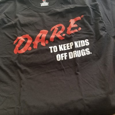 DARE Vintage Shirt With the 80s or 90s Clothing Retro Shirt Vibe ...