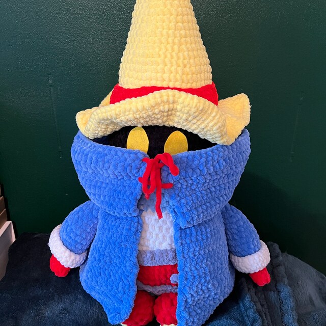 かぎ針編みのパターン 黒魔道士ビビ風ファイナルファンタジー