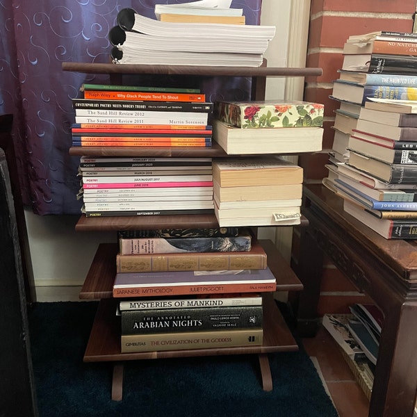 Moda 5-Tier Tall Bookcase Oak Engineered Wood Bookshelf With Storage