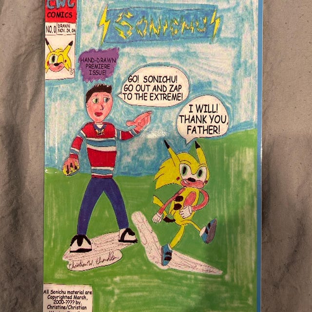 ソニック直筆イラストサイン入り ソニック直筆イラストサイン入り ソニック・ザ・ヘッジホッグ【公式