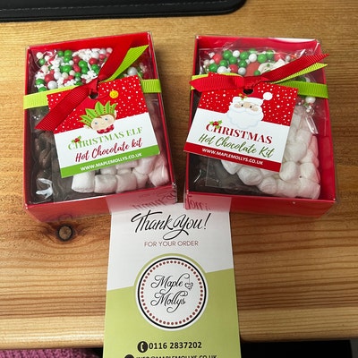 Christmas Hot Chocolate Kit Foodie Gift Hot Chocolate - Etsy UK