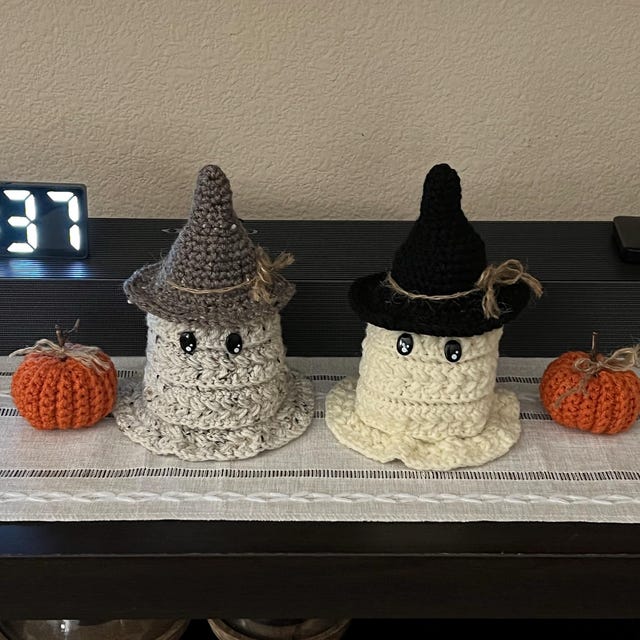 A customer's finished Wheat Stitch Ghost Crochet Pattern