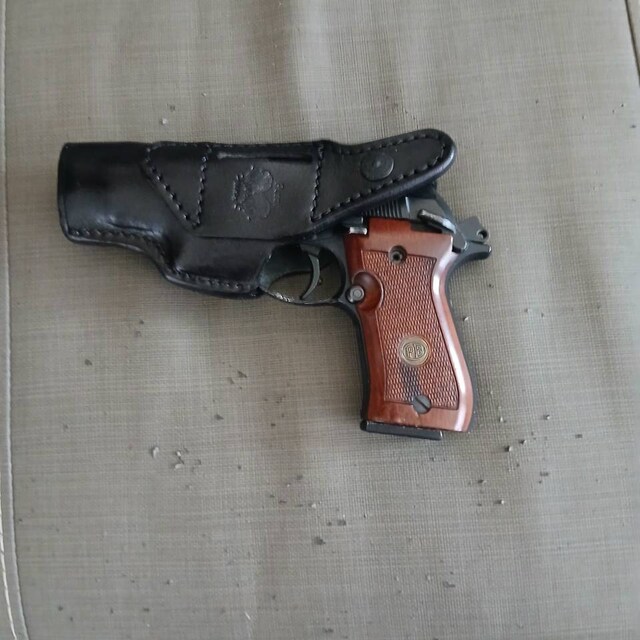 Fondina In Pelle Per Beretta Cheetah 81-89 Series | IWB Con Chiusura Aperta | Spessore 2.5-3.0mm