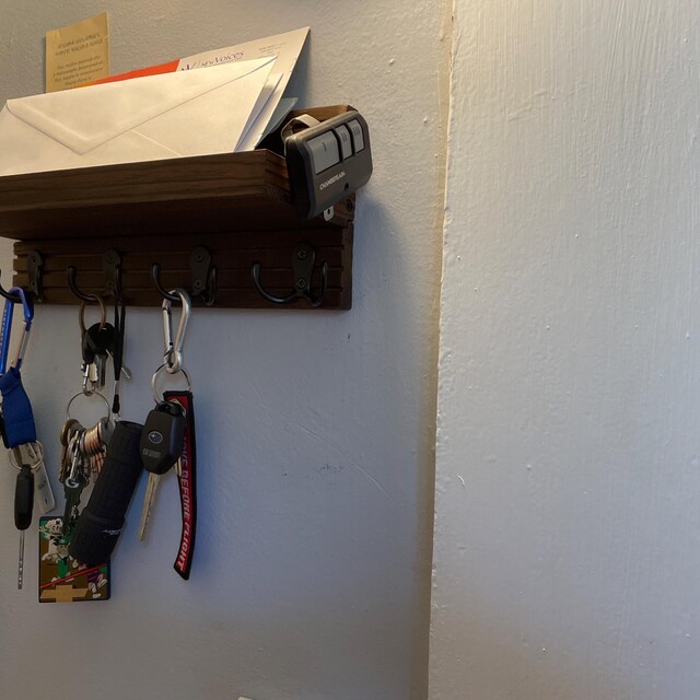 Wooden Key Holder for Wall Entryway Mail and Key Holder Key Hanger With Shelf Key Hook for Wall Etsy