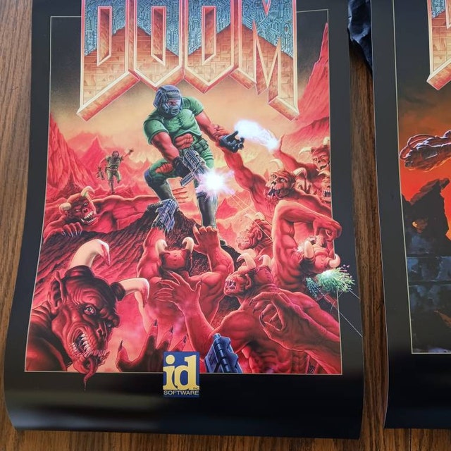 Double Dragon II The Revenge Game Box Art Poster 17x24 Nintendo