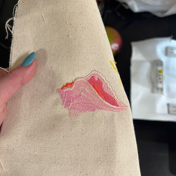 Conch Shell - Machine Embroidery Design - Etsy