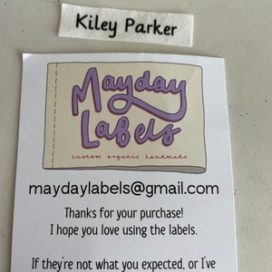 Kiley added a photo of their purchase
