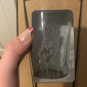 Kaley added a photo of their purchase