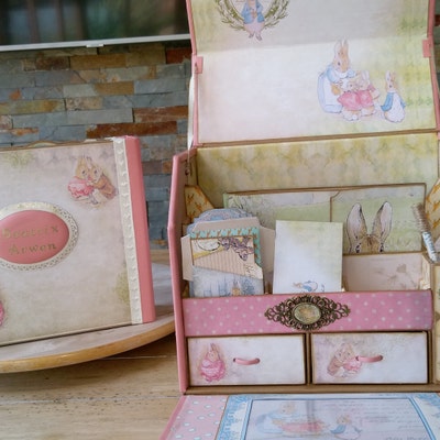 Mega Peter Rabbit Crafting Bundle, Beatrix Potter Kit, Bunny Paper Pack ...