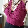 Brown Crochet Bralette & Maxi Bodycon Skirt Coord main image 0