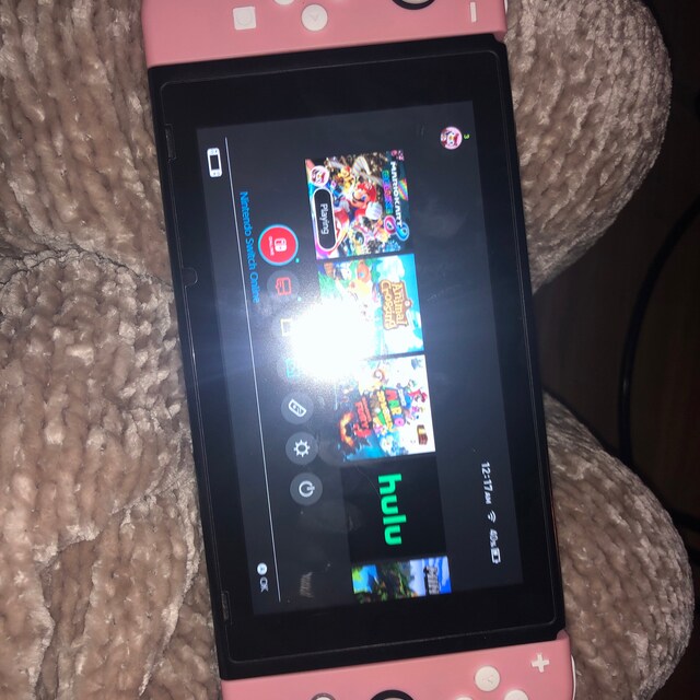カスタムJoy-con　WHITE×PINKメタリック Custom Nintendo Switch Joy-con Controllers Pink With White