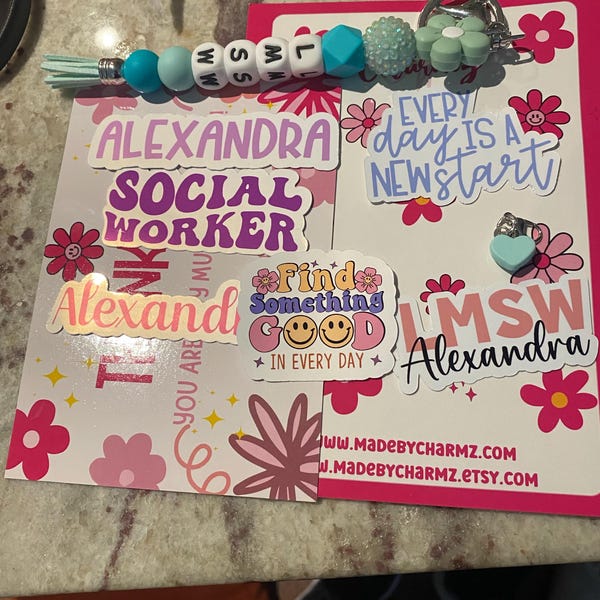 Therapist Keychain| SLP Keychain, OT Keychain, BCBA Keychain, Cute ...