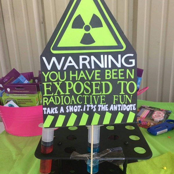 Radioactive Sign SVG Cut Files for Cricut Silhouette Shirt Wall Decal ...