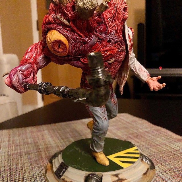William Birkin G1 - Remake Resident Evil 2 - Figura 1:10 Escala