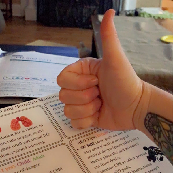 CPR and AED; Heimlich Maneuver; First-aid; Nursing Notes, Digital ...