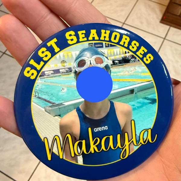 3 Inch Custom Buttons (custom Pins, Personalized Logo, Promotional ...