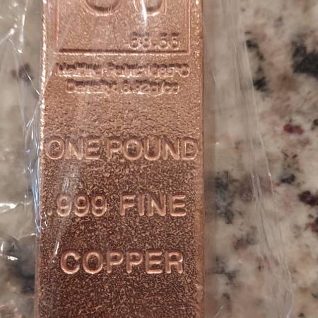 1 lb Copper Ingot .999 Fine Copper 16 oz copper bar Bullion - Etsy