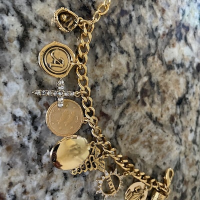 Custom Charm Bracelet - Etsy