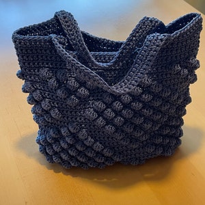 Crochet Tote Bag PATTERN Pdf With Video Tutorial & Diagram Crochet ...