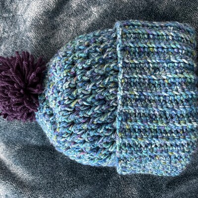 CROCHET PATTERN the Dani Crochet Beanie Pattern Double Brim - Etsy