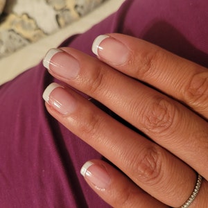 12 French Nail Sticker Mit Verlauf – Selbstklebend Für Schnelle Maniküre