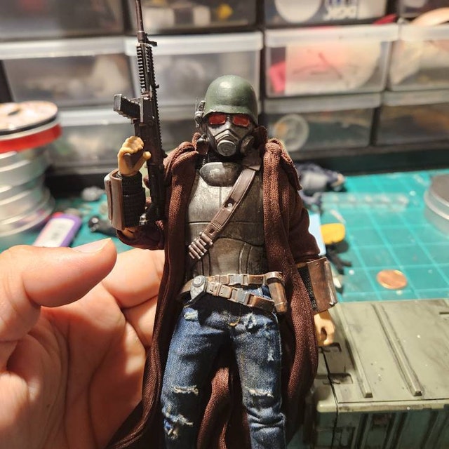 1:12スケール NCR デザートレンジャーアーマーキット 3Dプリント