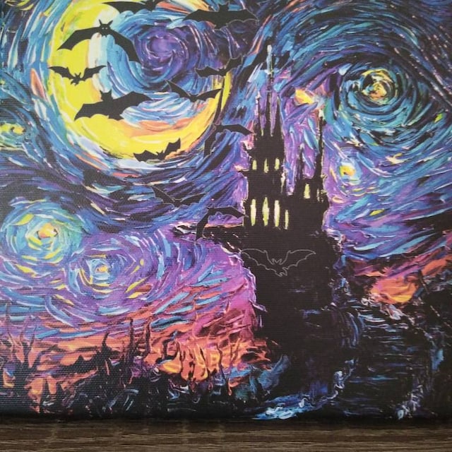 Transylvanian Night CANVAS Print Starry Night Aja Choose