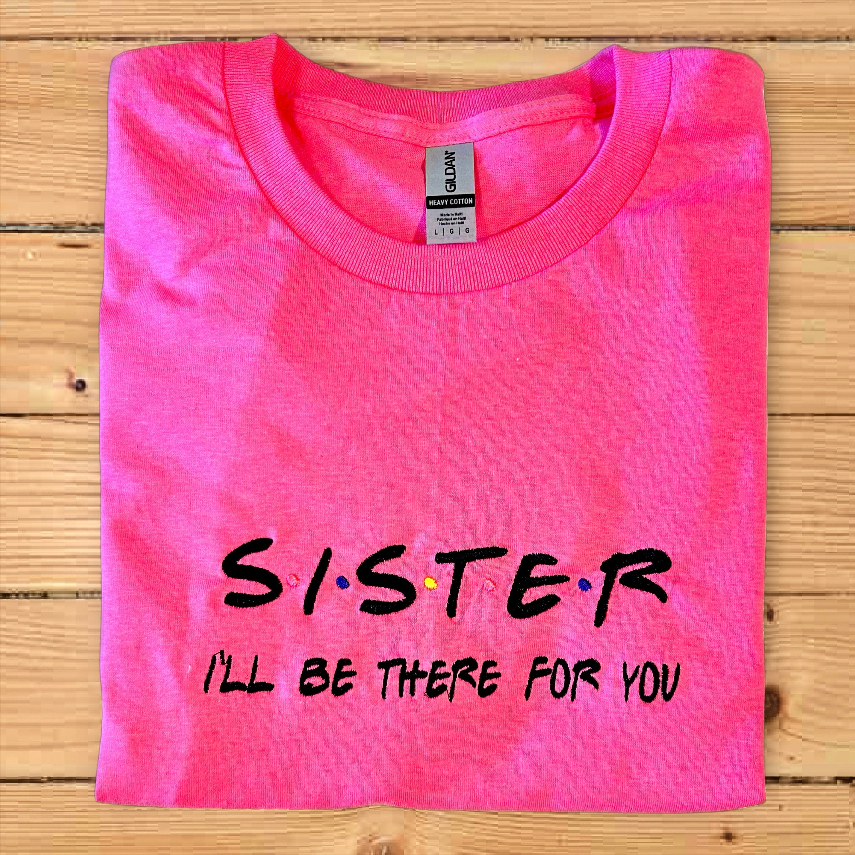 Customer photo for Sister team - Embroidery design