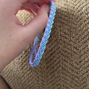 Braided Hemp Anklet Bracelet custom designed colors by you | Etsy