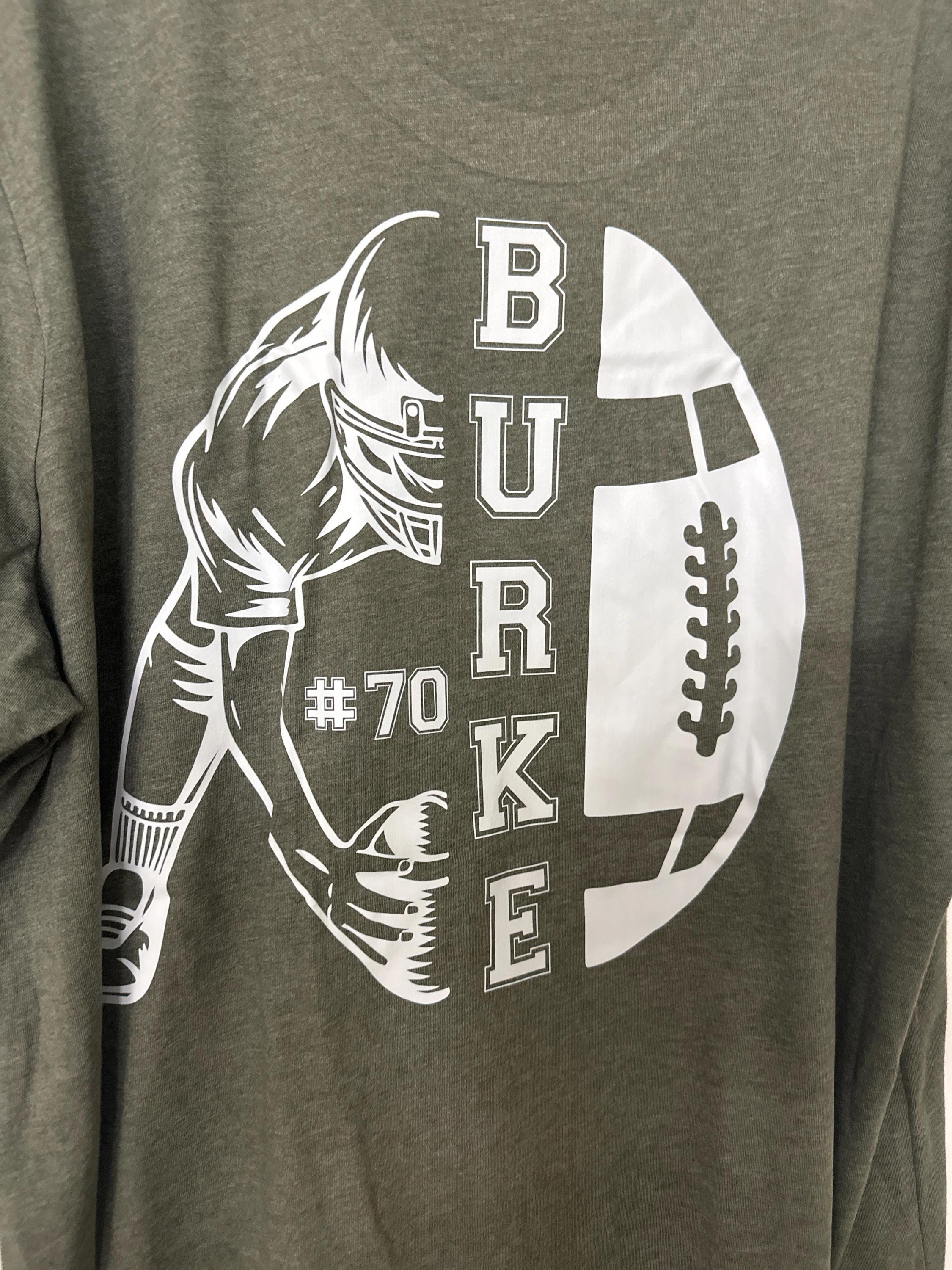 Customized Football Mom Sweatshirt, Your Name Football Shirt, Football Shirt, Game Day Shirt, Football Season Shirt, Football Mom Shirt
