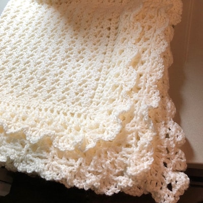 Crochet Baby Blanket PATTERN 89, Crochet Pattern Victorian 89, DIY Baby ...