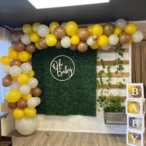 Coffee Brown Rose Flower Wall Panel: 3D Floral Photo Backdrop - Etsy