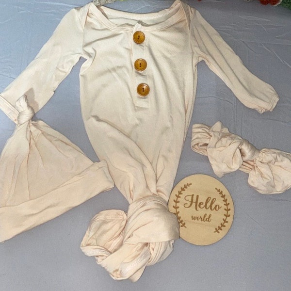 Organic Cotton Baby Clothes Set | Matching Baby Bodysuit and Legging ...