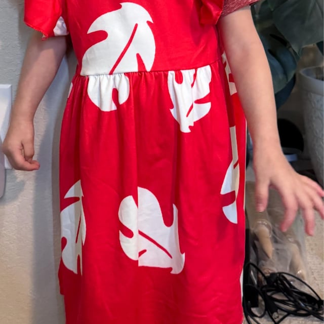 Lilo Red Girl Dress Lilo and Stitch Dress - Etsy