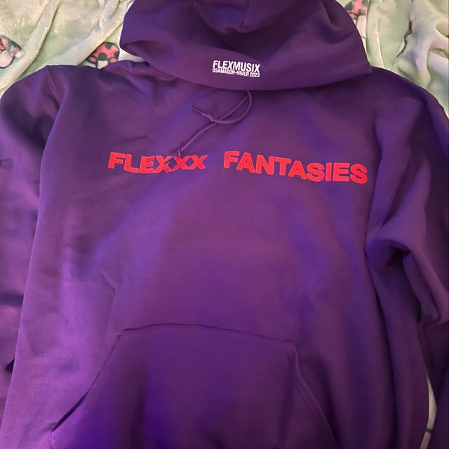 トップス Osamason flexxx fantasies hoodie M OsamaSon FlexMusix Hoodie High Quality Cotton From Dh910350185