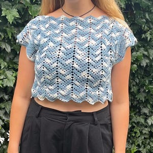 Crochet Top WRITTEN PATTERN - the Nami Top - Etsy