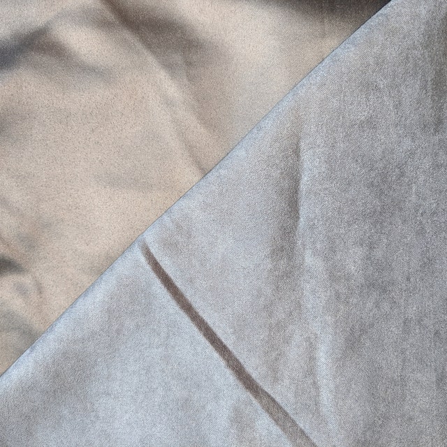 VERY THIN Faux Suede Fabric for Lightweight Fabric Work, Satin