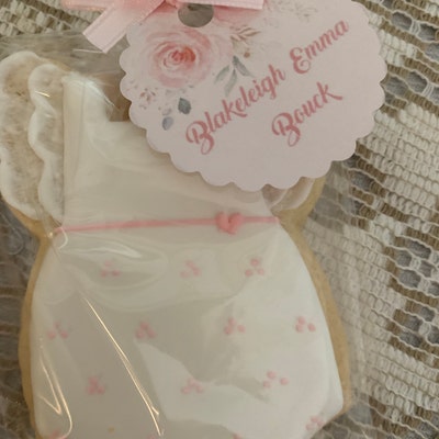 Baby Shower Cookies, Baby Clothes Cookies, Gender Reveal, Baby Dress ...