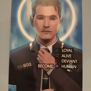 Detroit: Become Human メタルポスター コナー Detroit: Become Human メタルポスター コナー Detroit: Become Human