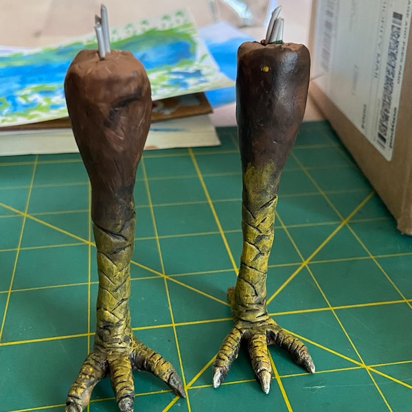 How to Make Wired Bird Feet and Legs - PDF Tutorial - Etsy