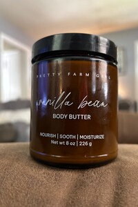 vanilla bean tallow body butter | organic moisturizer