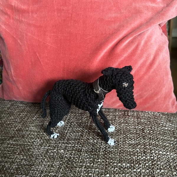 Lurcher Knitting Pattern - Etsy