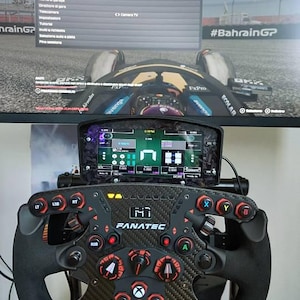 F1 Open Wheel Mod for Logitech G29 & G923 Black Edition