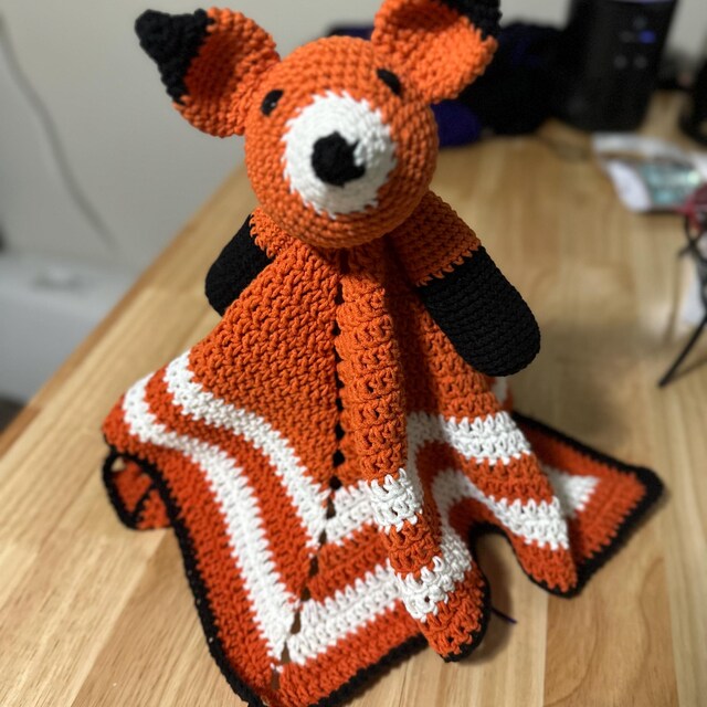 Fox Lovey Crochet Pattern PDF | Beginner & Intermediate Versions